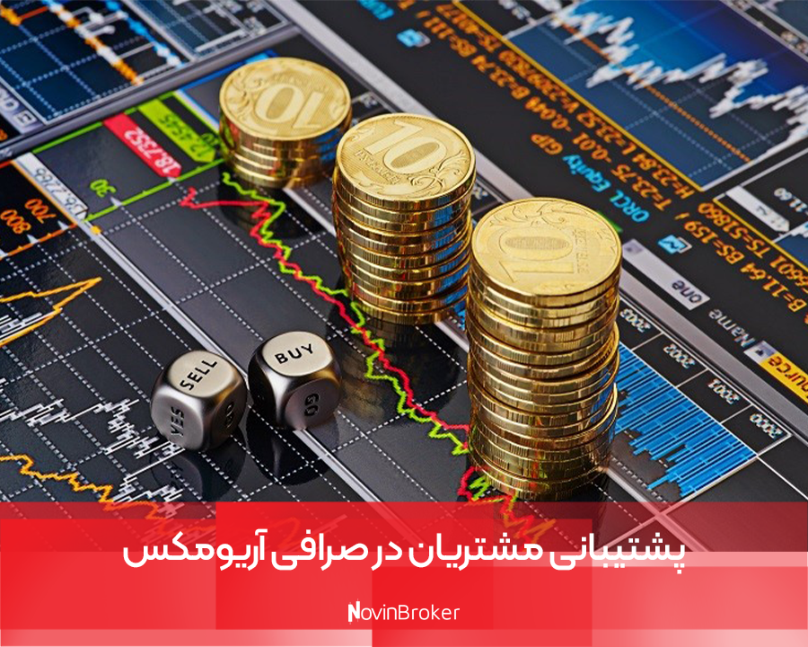 پشتیبانی مشتریان در صرافی آریومکس